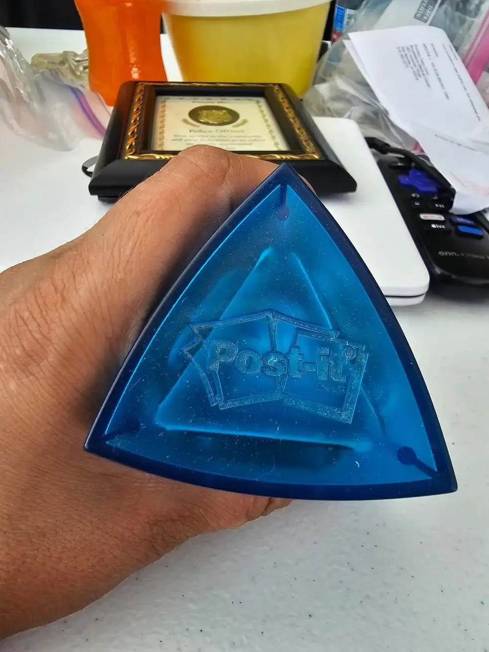 Post-It Blue Note Dispenser